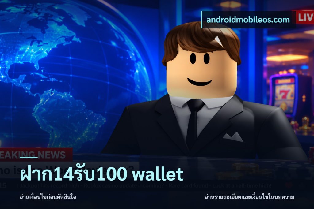 ฝาก14รับ100 wallet