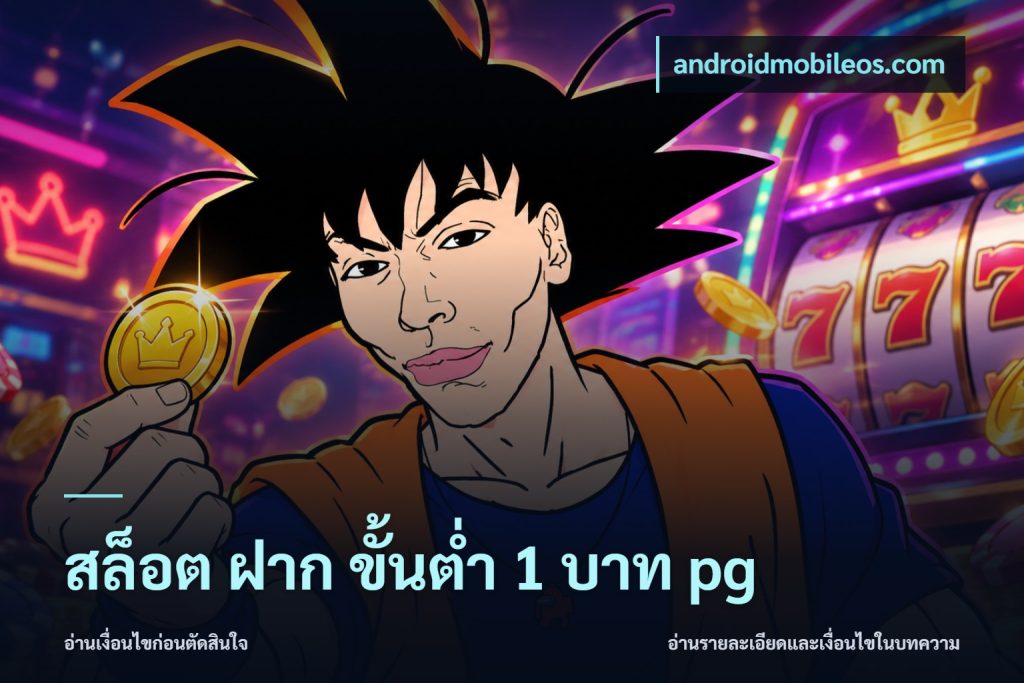 สล็อต ฝาก ขั้นต่ำ 1 บาท pg
