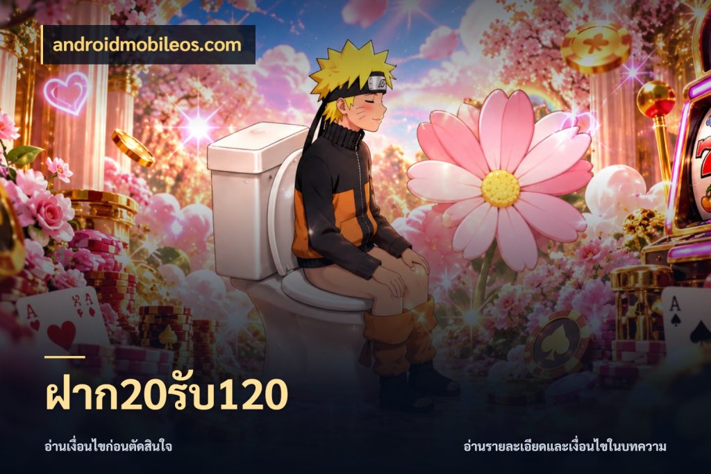 ฝาก20รับ120 สนุกกับตัวเลือกโปรในสไตล์ของคุณ ในมุม androidmobileos.com