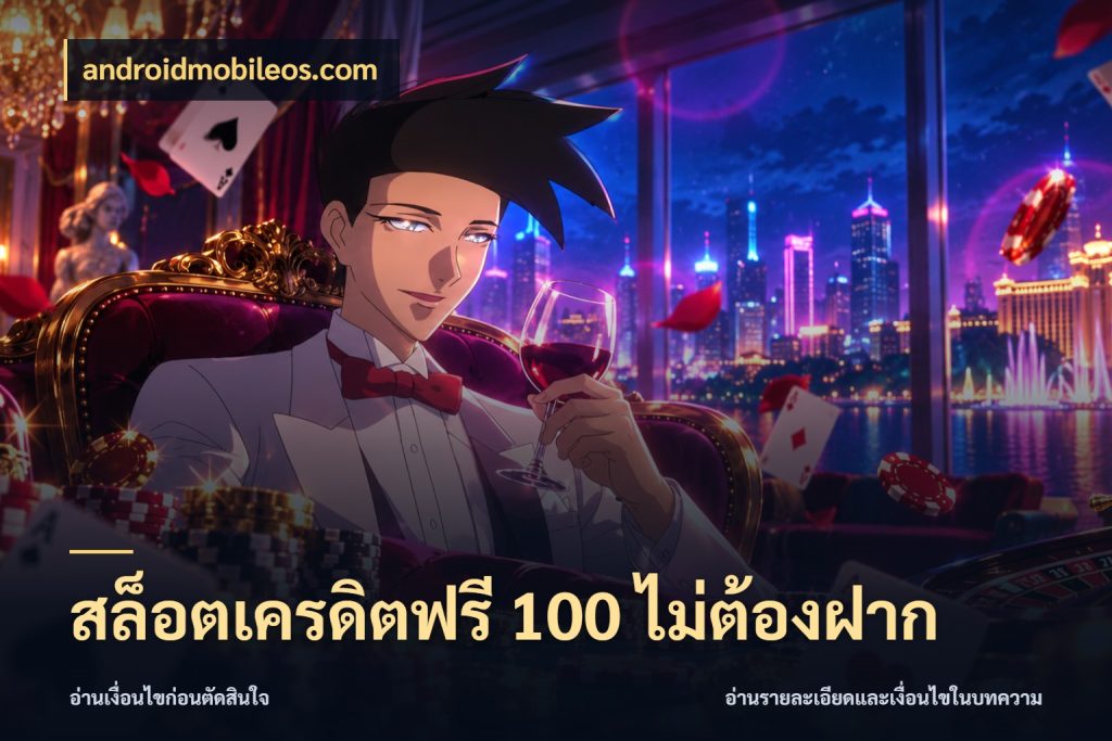สล็อตเครดิตฟรี 100 ไม่ต้องฝาก androidmobileos.com จับมุมเด่นของเครดิตฟรีให้ตรงใจ
