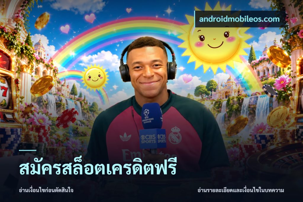 สมัครสล็อตเครดิตฟรี