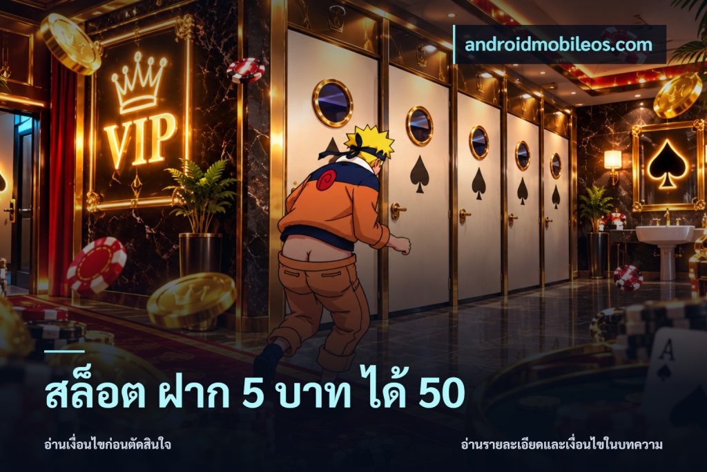 สล็อต ฝาก 5 บาท ได้ 50