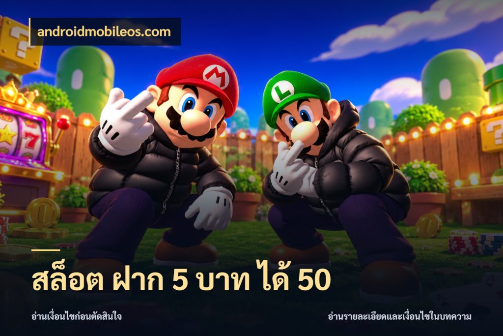 สล็อต ฝาก 5 บาท ได้ 50 จับประเด็นยอดรับก่อนเลือกความสนุก กับ androidmobileos.com