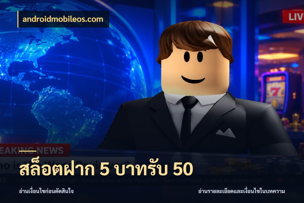 สล็อตฝาก 5 บาทรับ 50 androidmobileos.com โปรกับเกมที่ชอบเลือกให้ตรงสไตล์