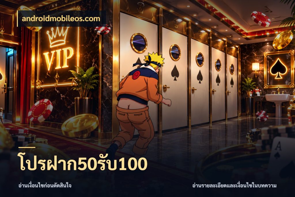 โปรฝาก50รับ100 androidmobileos.com จับคู่โบนัสกับสไตล์เกมที่ชอบ