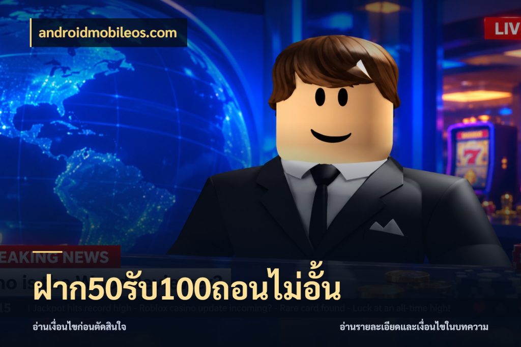 ฝาก50รับ100ถอนไม่อั้น androidmobileos.com สายโบนัสเลือกจังหวะสนุกได้อย่างไร