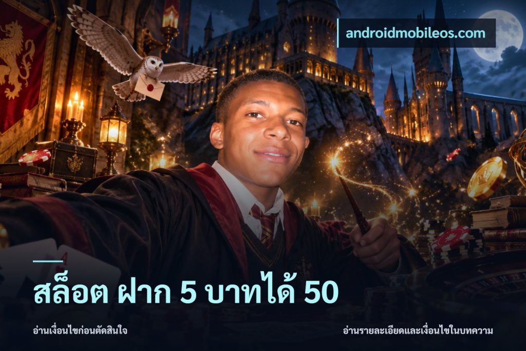 สล็อต ฝาก 5 บาทได้ 50