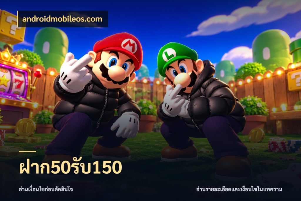 ฝาก50รับ150 androidmobileos.com เปิดมุมโปรให้เข้ากับเกมแนวโปรด