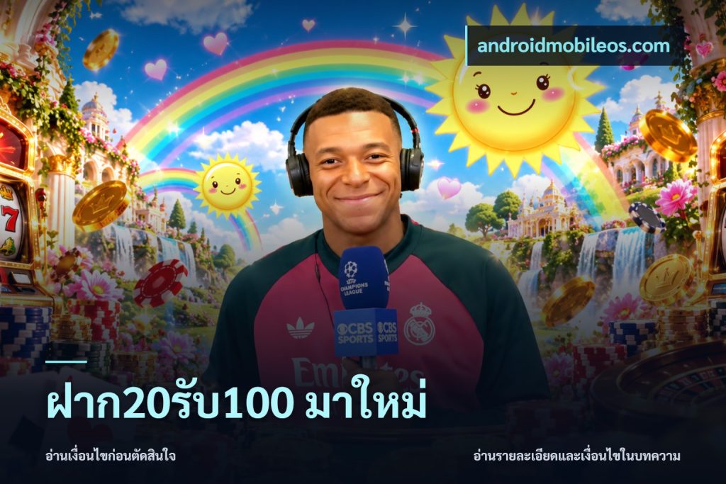 ฝาก20รับ100 มาใหม่