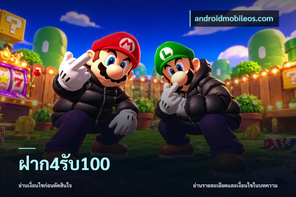 ฝาก4รับ100