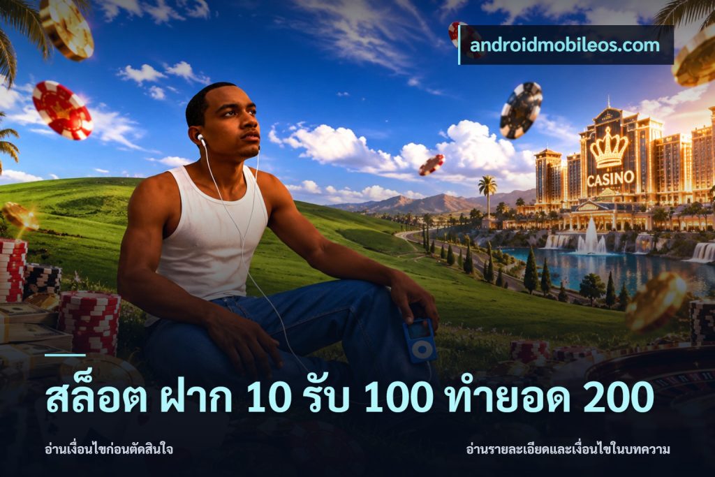 สล็อต ฝาก 10 รับ 100 ทำยอด 200