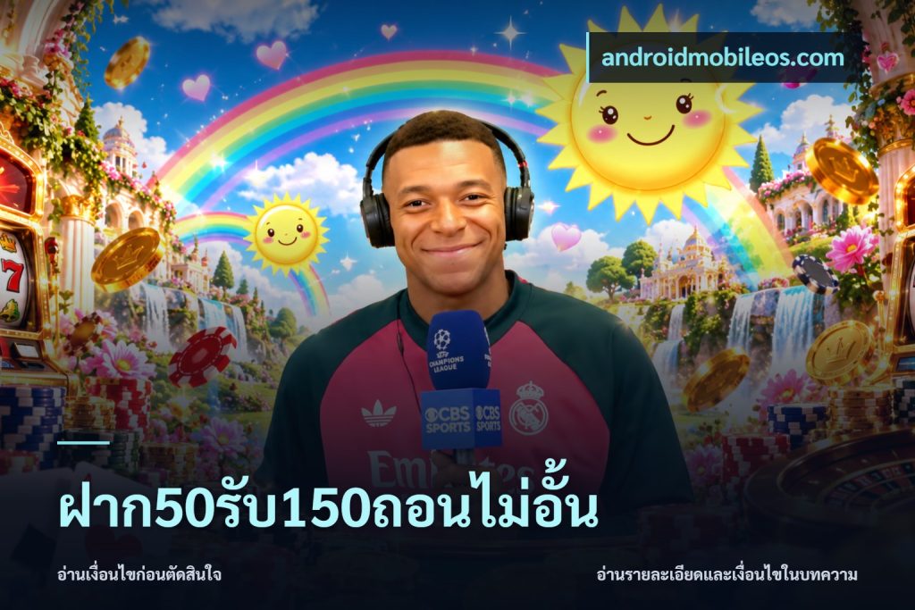 ฝาก50รับ150ถอนไม่อั้น