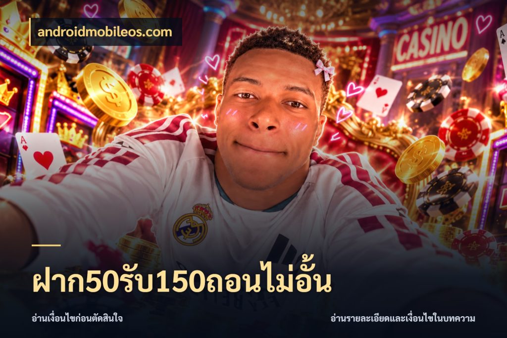 ฝาก50รับ150ถอนไม่อั้น androidmobileos.com เครดิตกับรูปแบบโปรที่ตรงใจ