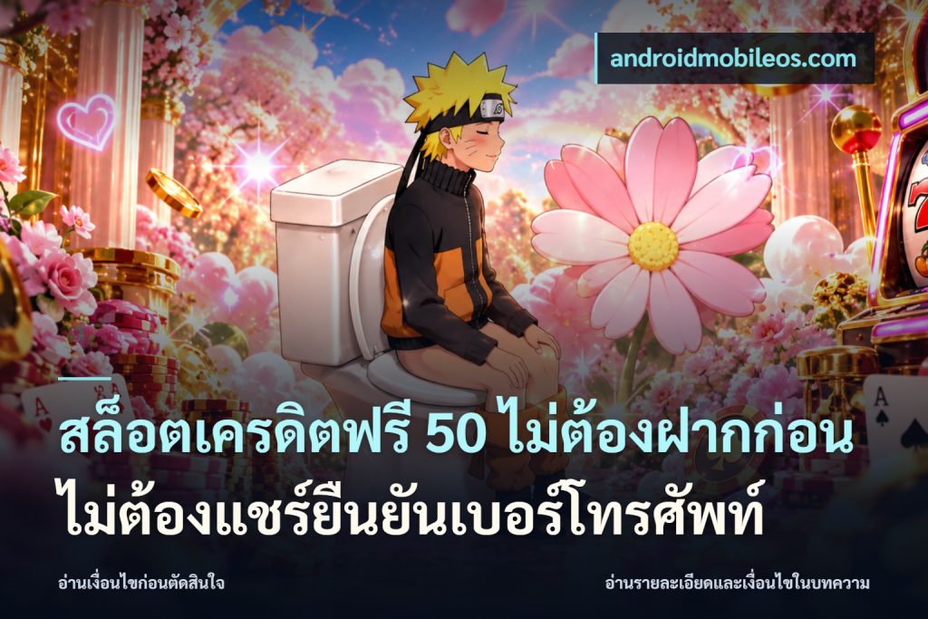 สล็อตเครดิตฟรี 50 ไม่ต้องฝากก่อนไม่ต้องแชร์ยืนยันเบอร์โทรศัพท์