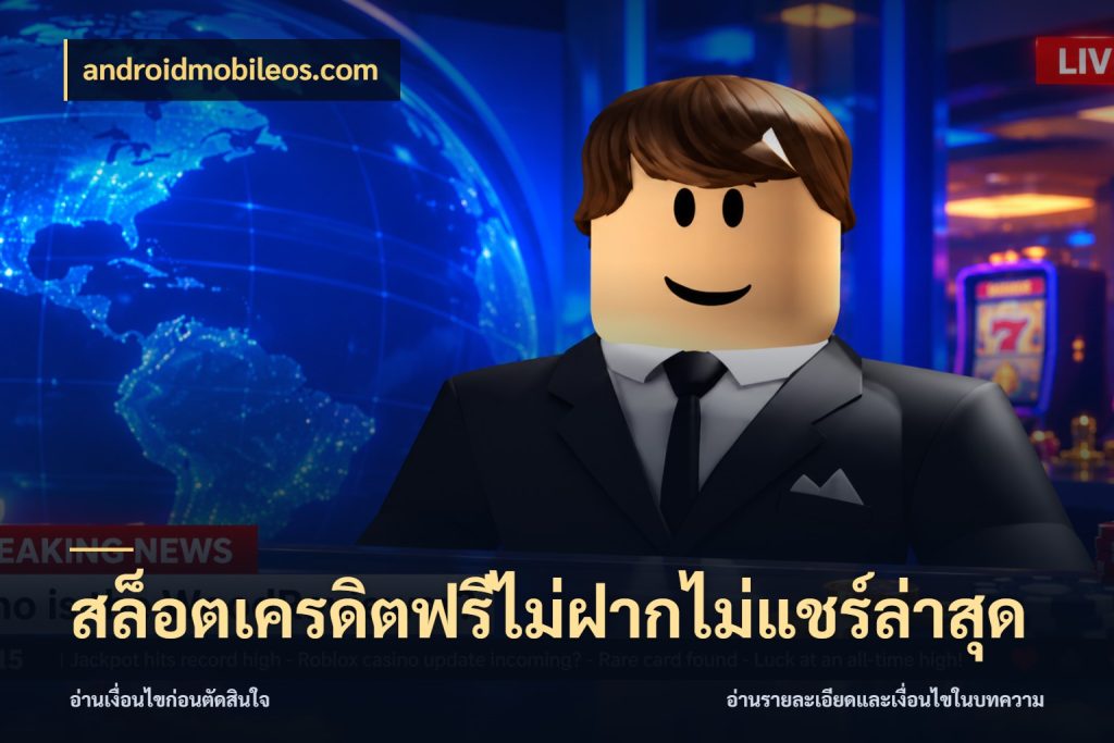 สล็อตเครดิตฟรีไม่ฝากไม่แชร์ล่าสุด