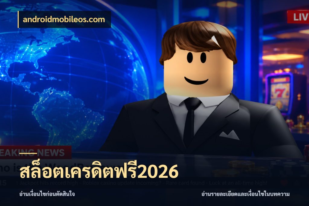 สล็อตเครดิตฟรี2026 androidmobileos.com เปิดประเด็นเครดิตฟรีสำหรับคนชอบลุ้น