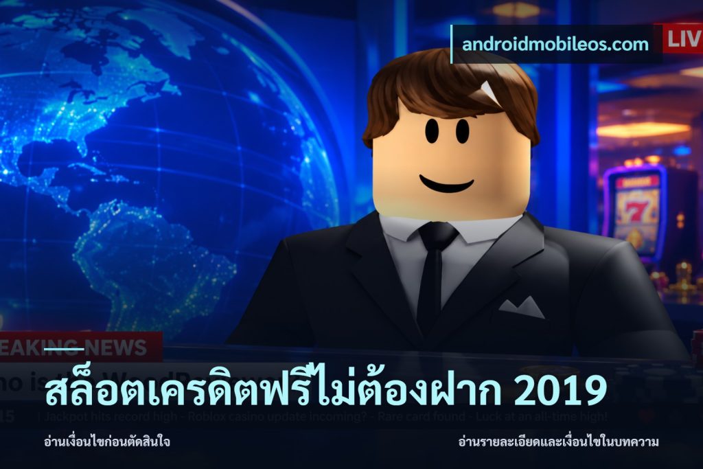 สล็อตเครดิตฟรีไม่ต้องฝาก 2019