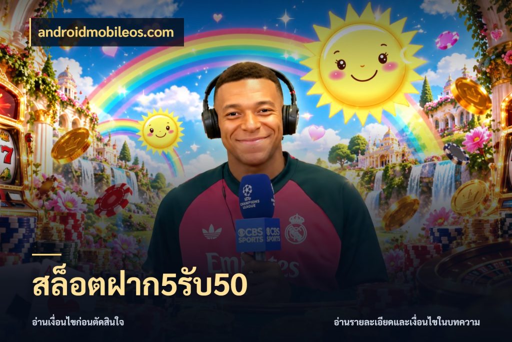 สล็อตฝาก5รับ50 เครดิตกับรูปแบบโปรที่ตรงใจ สไตล์ androidmobileos.com
