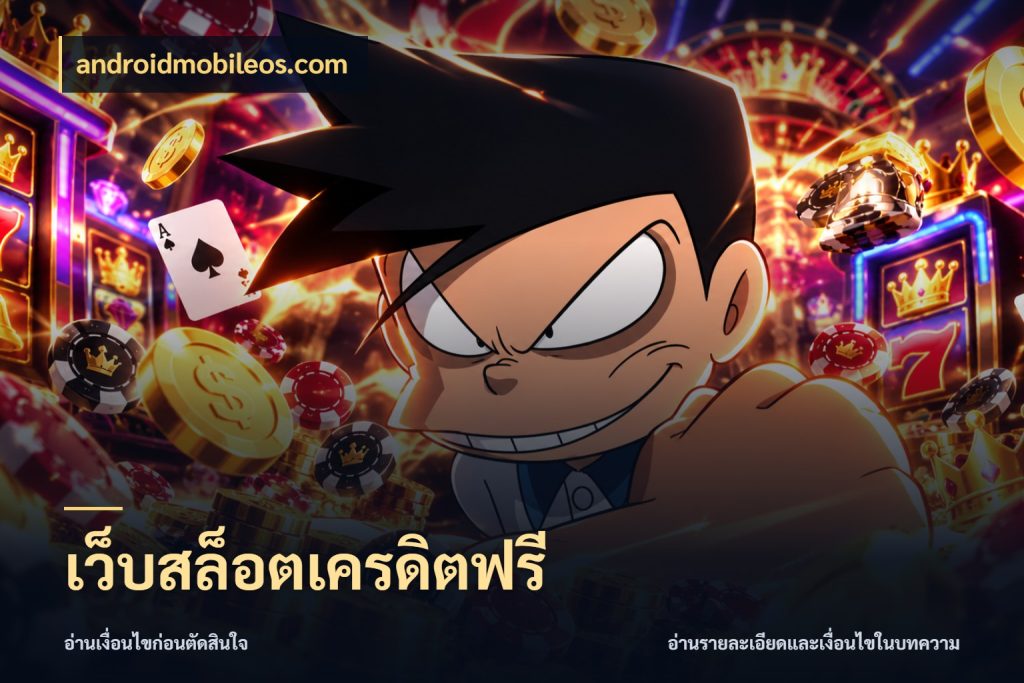 เว็บสล็อตเครดิตฟรี สิทธิ์ที่สายโบนัสสนใจกับวิธีรับ กับ androidmobileos.com