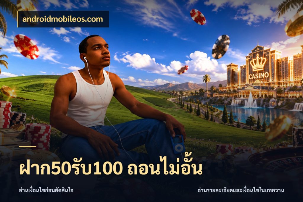 ฝาก50รับ100 ถอนไม่อั้น รูปแบบโบนัสกับสิทธิ์ของสายเกม สไตล์ androidmobileos.com