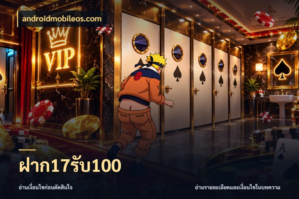ฝาก17รับ100 จับประเด็นยอดรับก่อนเลือกความสนุก ในมุม androidmobileos.com