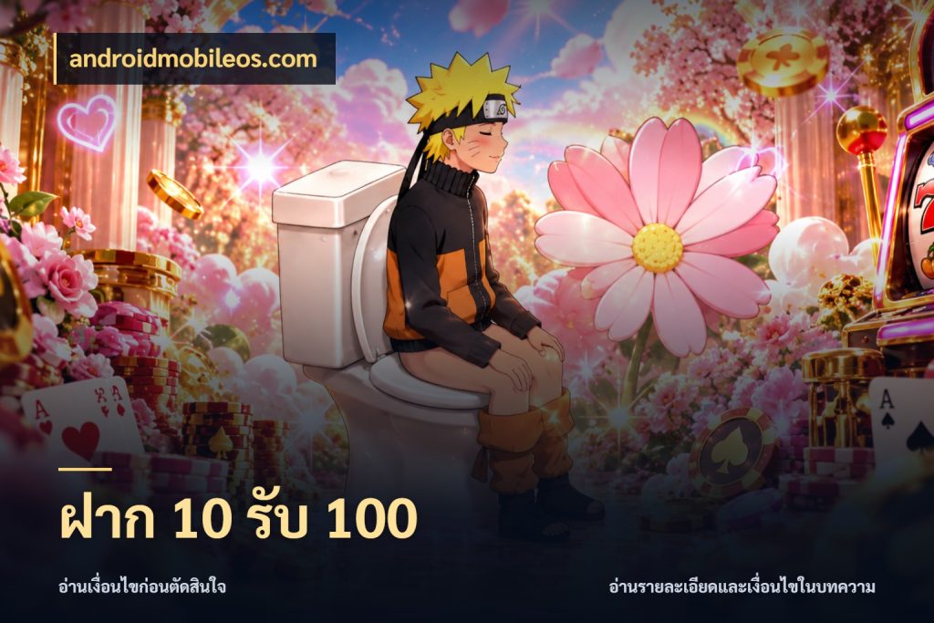ฝาก 10 รับ 100 เครดิตกับรูปแบบโปรที่ตรงใจ สไตล์ androidmobileos.com