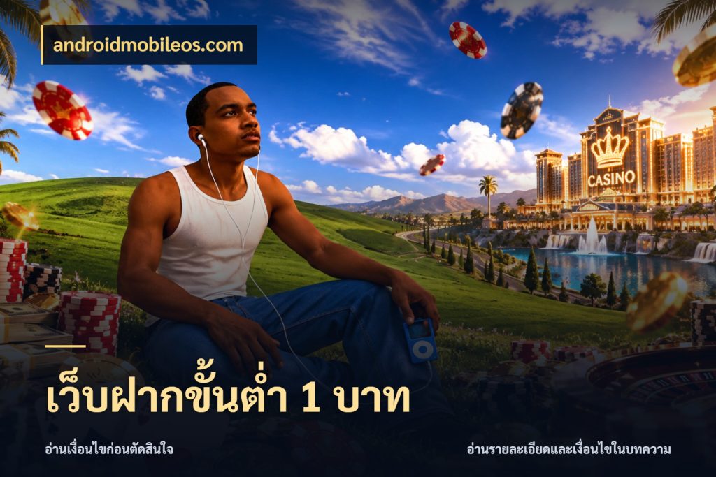 เว็บฝากขั้นต่ำ 1 บาท มุมสนุกของคนที่กำหนดขอบเขตตัวเอง กับ androidmobileos.com