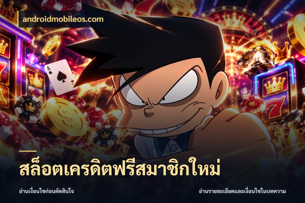 สล็อตเครดิตฟรีสมาชิกใหม่ androidmobileos.com จากชื่อเครดิตฟรีสู่ความสนุกที่เข้าใจได้