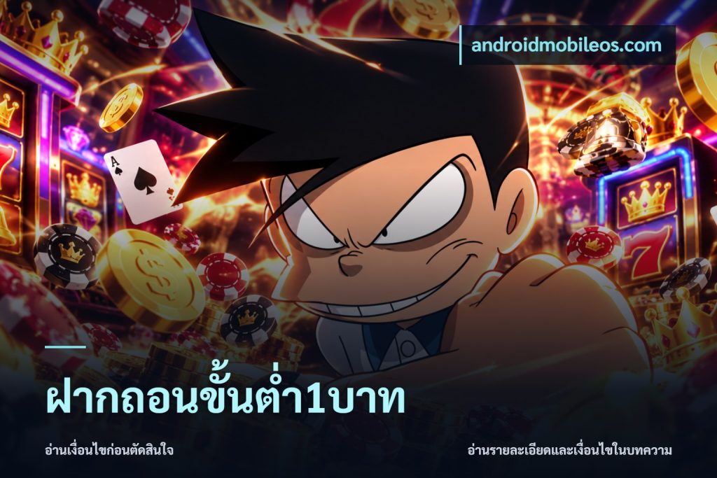 ฝากถอนขั้นต่ำ1บาท