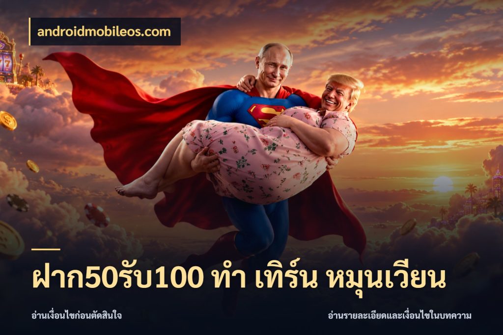 ฝาก50รับ100 ทํา เทิร์น หมุนเวียน จับประเด็นยอดรับก่อนเลือกความสนุก สไตล์ androidmobileos.com