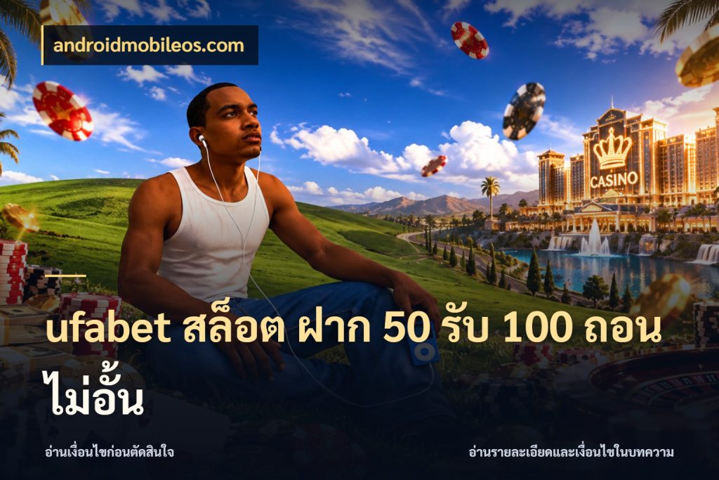 ufabet สล็อต ฝาก 50 รับ 100 ถอนไม่อั้น จับคู่โบนัสกับสไตล์เกมที่ชอบ ในมุม androidmobileos.com